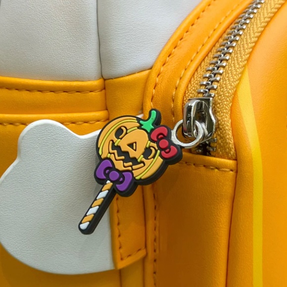 Loungefly Sanrio Hello Kitty‎ Pumpkin Cosplay Scented GITD Mini Backpack